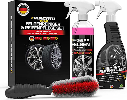 limpia llantas coche